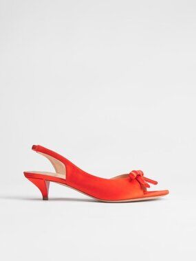 Dior Dior Bow 40Mm Slingback Sandals IT 39 Women